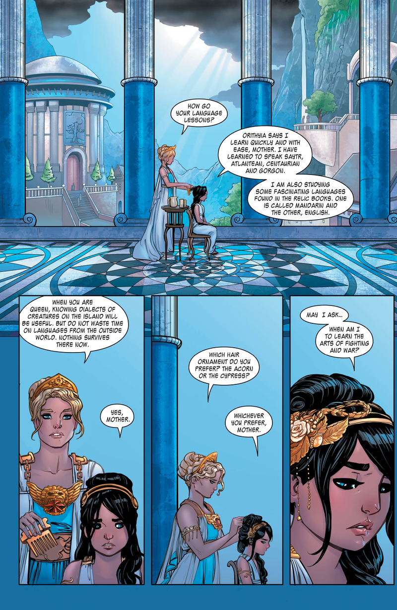 Illustration for article titled Exclusive DC preview: Renae De Liz retells The Legend Of Wonder Woman